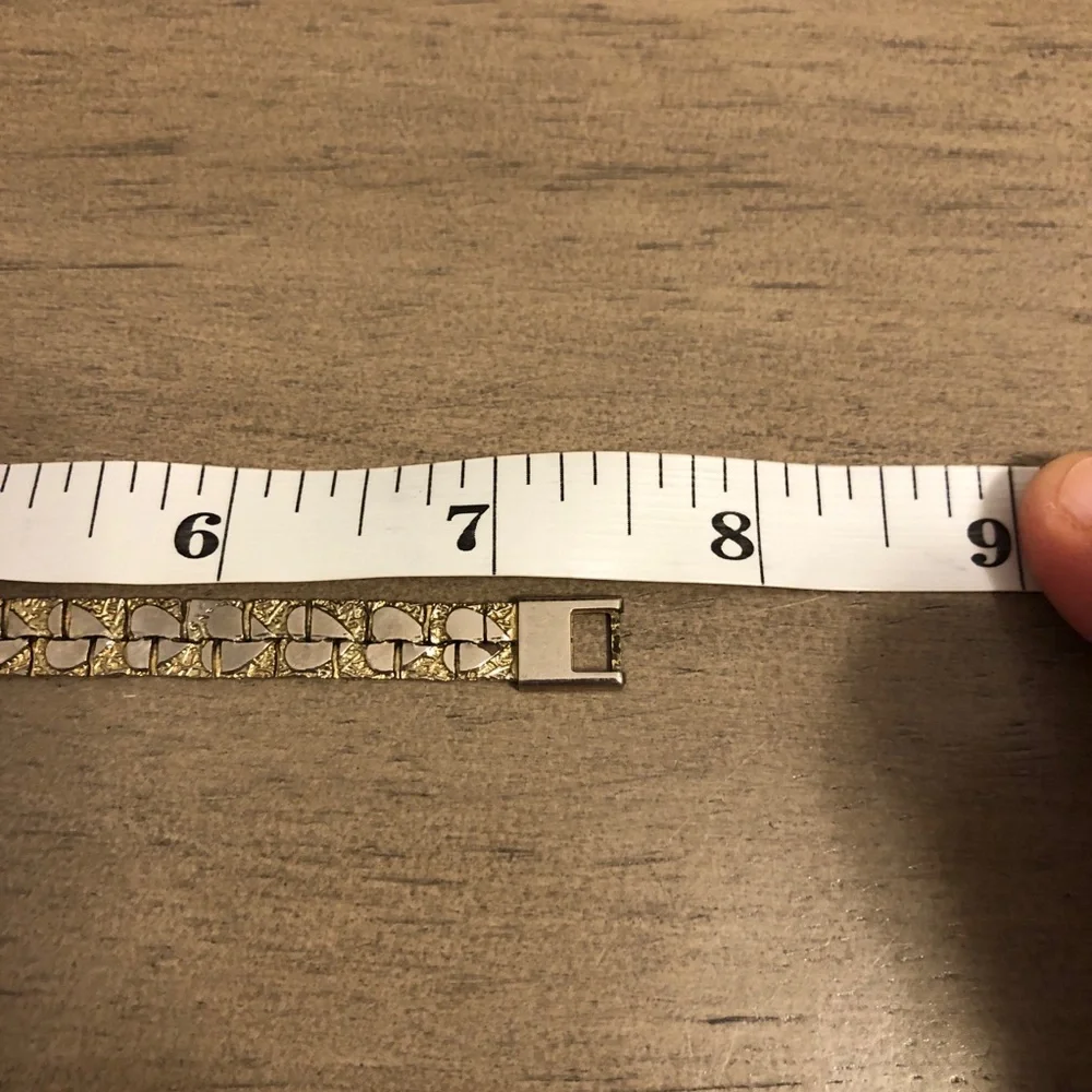 Vintage Gold and Silver Tone Bracelet